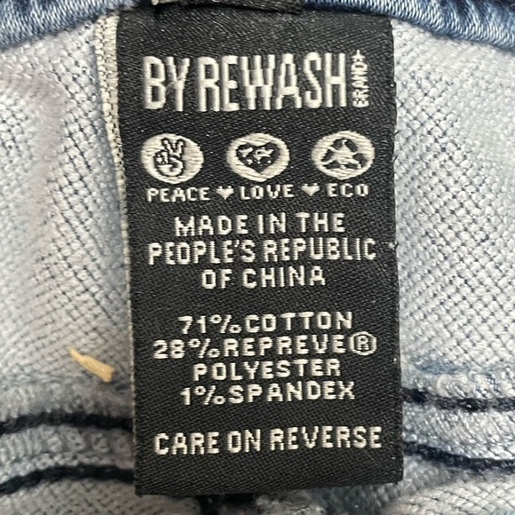 American Original Rewash Comfort ECO Jeans Denim Elastic Waist & Ankle sz S - Picture 9 of 9